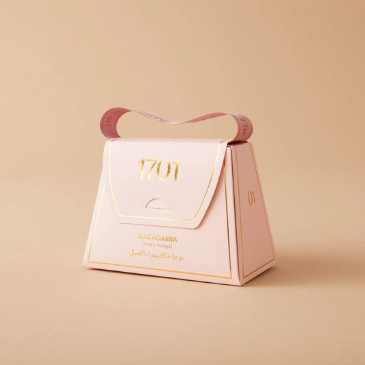 Macadamia Honey Nougat Handbag (140g) - 1701 Luxury UAE